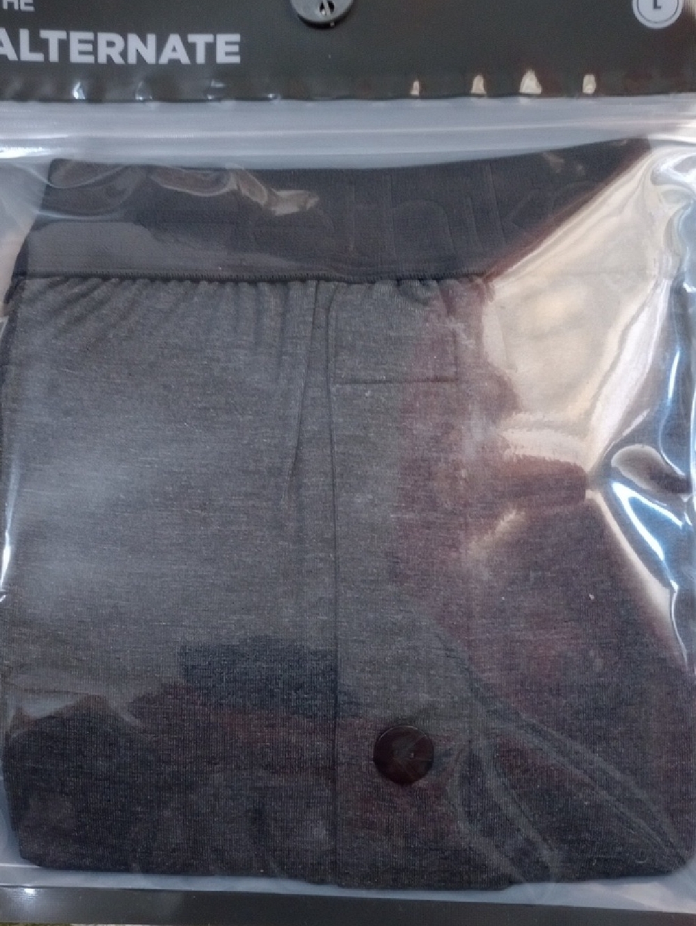 🧡$5 BundledNWT ETHIKA PREMIUM MODAL Dark Gray Boxer Briefs with Logo Waistband.